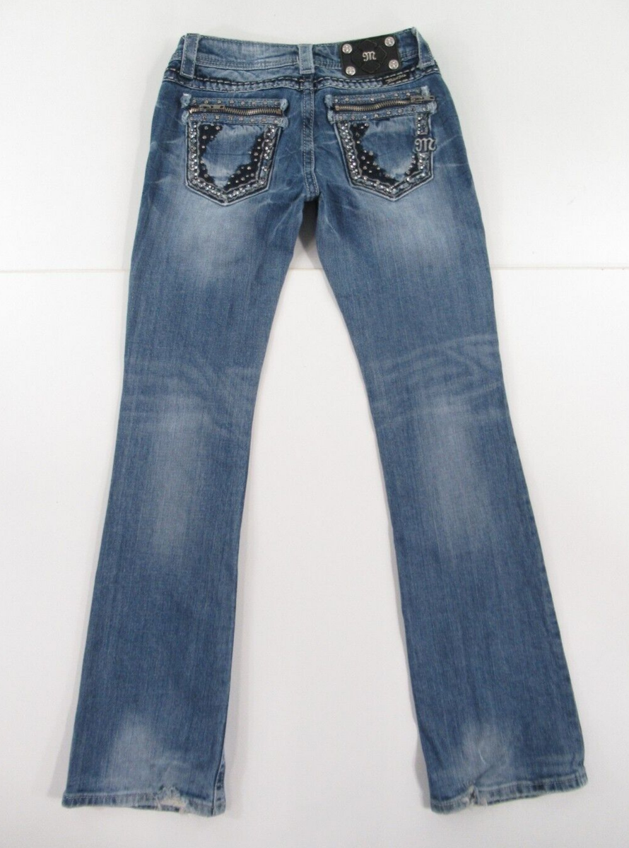MISS ME (BOOT) JEANS TAG SIZE 27 MEASURED 28x32 ½ MM#318 | eBay