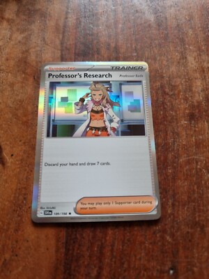 Pokemon - 189/198 - Professor's Research - Scarlet & Violet Base - SV1EN - Holo