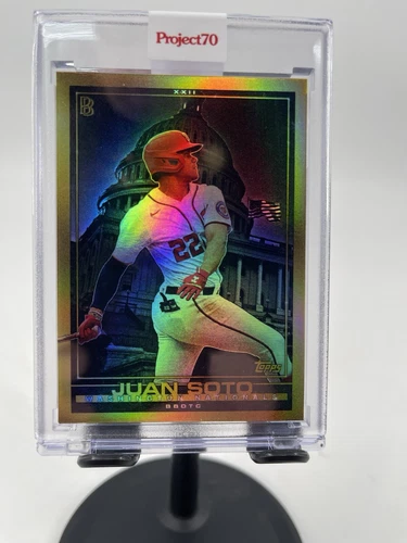 Topps Project 70 #811 Juan Soto by Ben Baller Rainbow Foil 3570