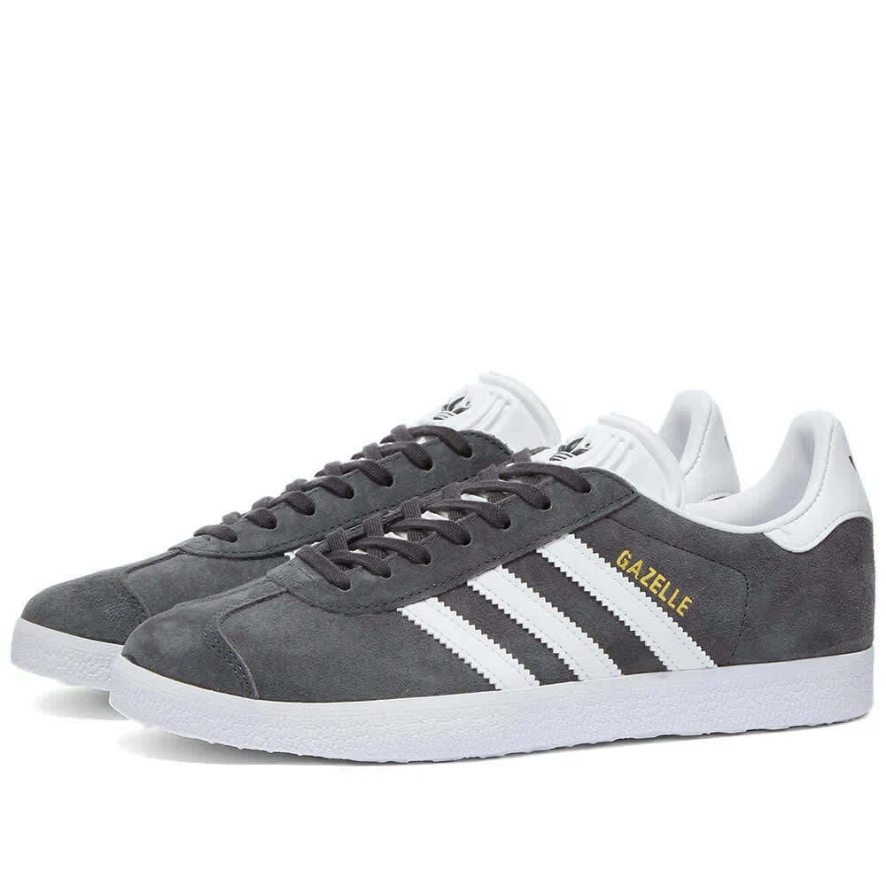 tela En realidad Inspeccionar Adidas Originals Gazelle Grey White Gold BB5480 Men&#039;s Shoes Size 11 |  eBay