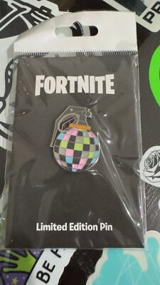 FORTNITE Boogie Bomb Pin Limited Edition Epic Games E3 2018 Chapter 1 Season 4