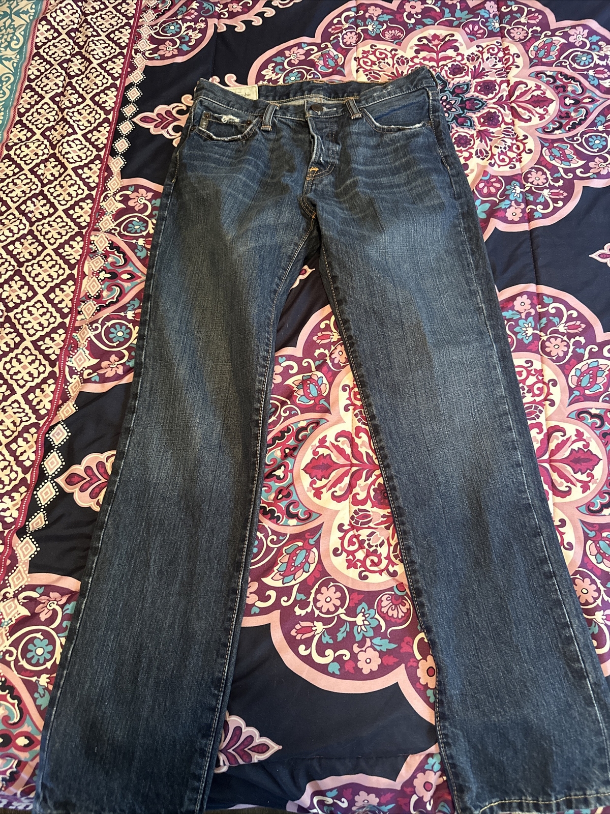 abercrombie fitch mens skinny jeans 30x32 Slim Straight eBay
