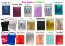 6x10 Metallic Bubble Mailers! Largest Selection! Quality Mailing Envelope Bags