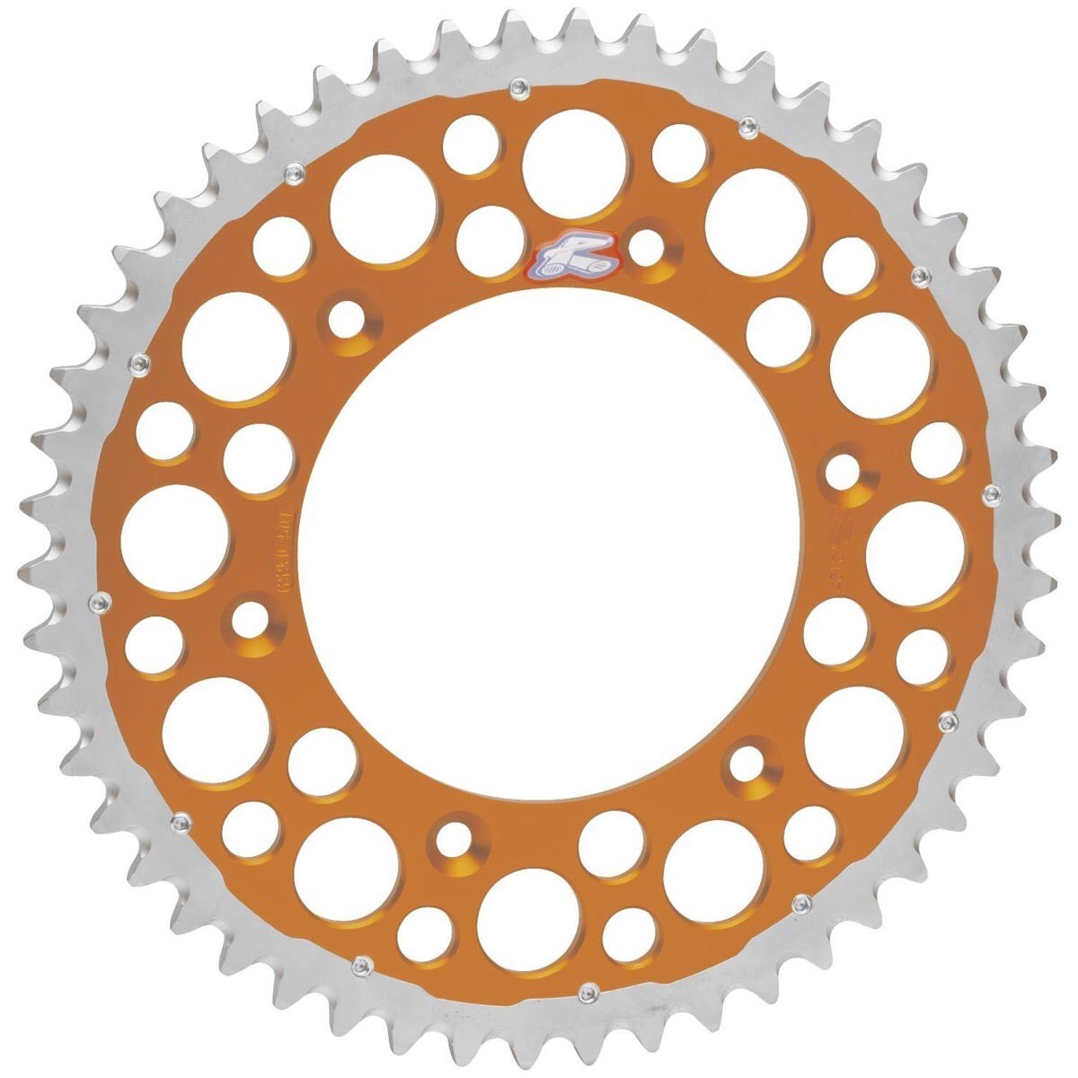 Pignon arrière Twinring 899 50 orange couronne acier alu pour moto KTM Husqvarna