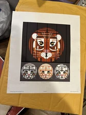 Edie Harper Copycats Signed Serigraph Cat Art Print 1987 #357 of 375