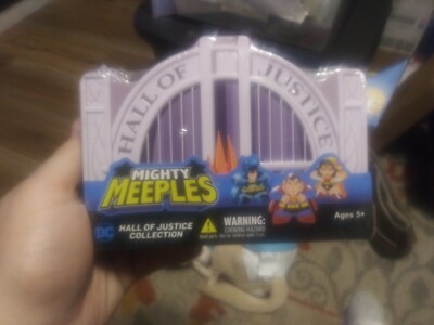 cryptozoic dc mighty meeples hall of justice collection sealed | eBay