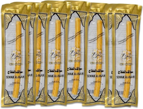 Alfalah Miswak natürliche traditionelle Zahnbürste Al Falah Sewak USA Verkäufer SCHNELLER VERSAND