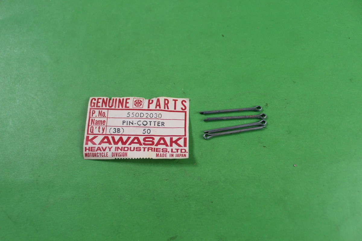 NOS Kawasaki OEM Cotter Pin 2.20 X 30 1970 F5 G4TR Big Horn