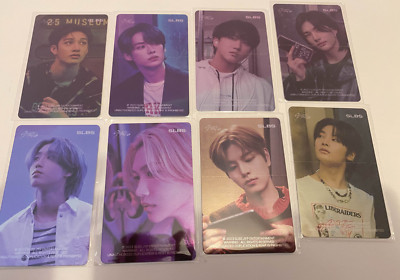 Stray Kids Photocard Fotokarte SLBS hard metallic shimmer cards