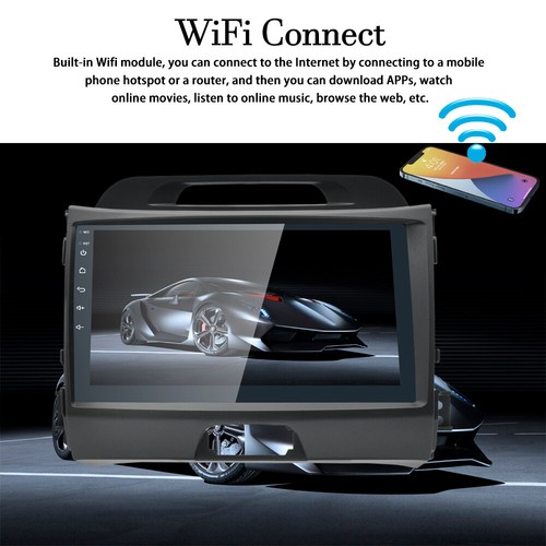 For KIA SPORTAGE 2010-2016 APPLE CARPLAY ANDROID AUTO CAR STEREO RADIO GPS NAVI - Picture 5 of 15