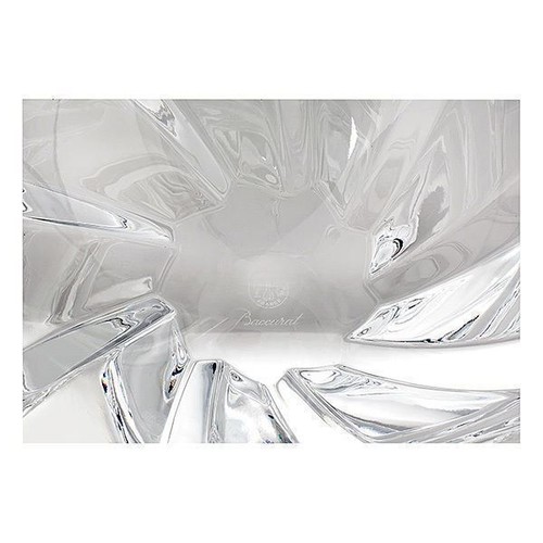 Baccarat Crystal Objectif Small Bowl 3 5/8 tall by 8 1/8 diameter mint in box - Picture 4 of 4