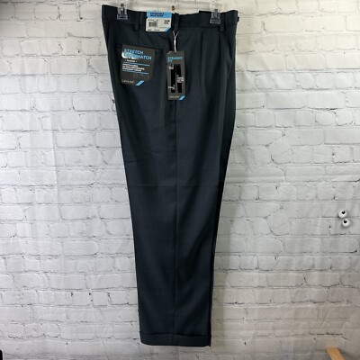 savane men's pleated select edition crosshatch dress pant Amazon.com: Savane Select Edition pantaln de vestir plisado para hombre,  42 cintura x 30 largo : Ropa, Zapatos y Joyera