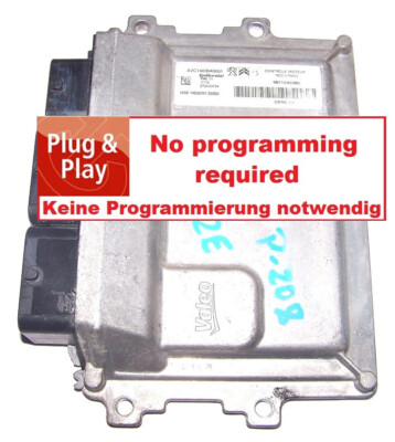 Steuergerät Peugeot 208 2008 C3 DS3 1,2l HMZ 9811545080 HW9800913080 ECU UNLOCK