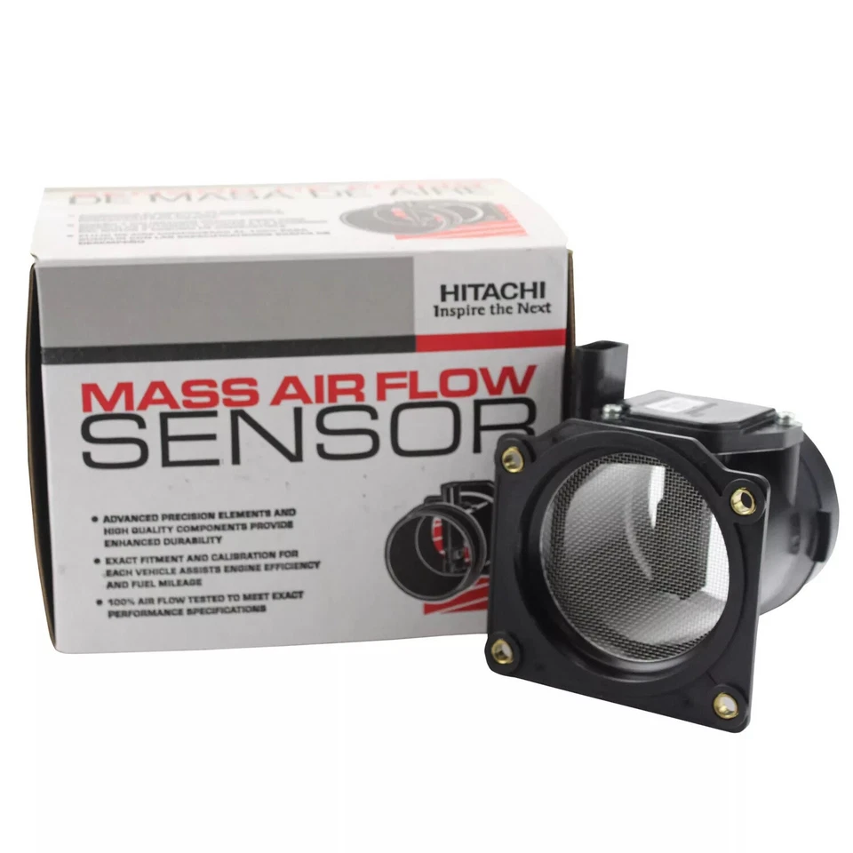 Medidor de flujo sensor de masa de aire MAF de 4 pines Hitachi fabricante de equipos originales para Volkswagen para Audi V6 ATQ Foto 3 de 4