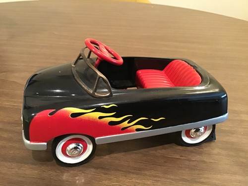 1948 Custom BMC Convertible Pedal Car Bank "Lit Rodder" Limited Edition NIB - 第 1/11 張圖片