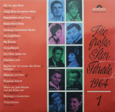 Various Die Große Starparade 1964/1 LP Comp Vinyl Schallplatte 020