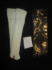 Doll Socks 10-12"     White Legging Socks 111