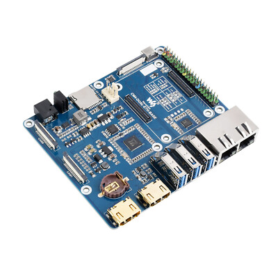 Dual Gigabit Ethernet IO Board for RPI Raspberry Pi Compute Module 4 CM4 Lite