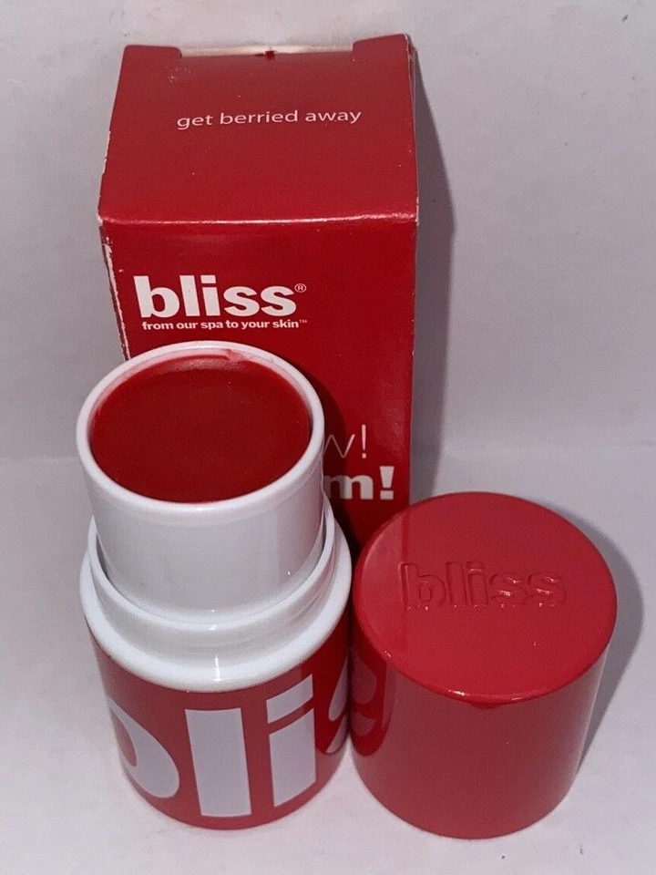 Juego de 2 bálsamo labial tintado Bliss Bang Pow 0,11 oz nuevo en caja Foto 4 de 4