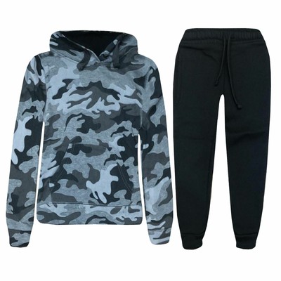 kids camouflage tracksuit