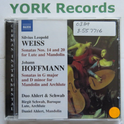 WEISS / HOFFMANN - Sonatas DUO AHLERT & SCHWAB - Excellent Condition CD Naxos