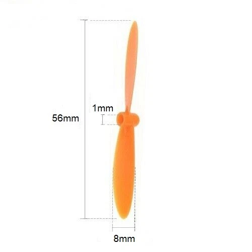 Rotor Blade Propeller Set Hubsan X4 H107,H107C,H107L,H107D H108 H108C - UK Stock - Image 2 of 2