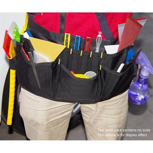 Automotive Tint Tool Waist Pack Adjustable Tool Apron For Detailing Enthusiasts - Picture 7 of 8
