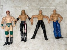 WWE Mattel Jakks Lot OF 4 Figures Shamus, HBK, Stone Cold, Edge