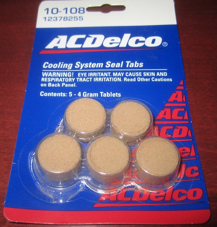 10108 GM Radiator Cooling System Seal Tabs Set of 5 12378255 For