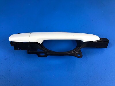 08-15 MITSUBISHI LANCER EVO X FRONT RIGHT DOOR HANDLE WICKED WHITE