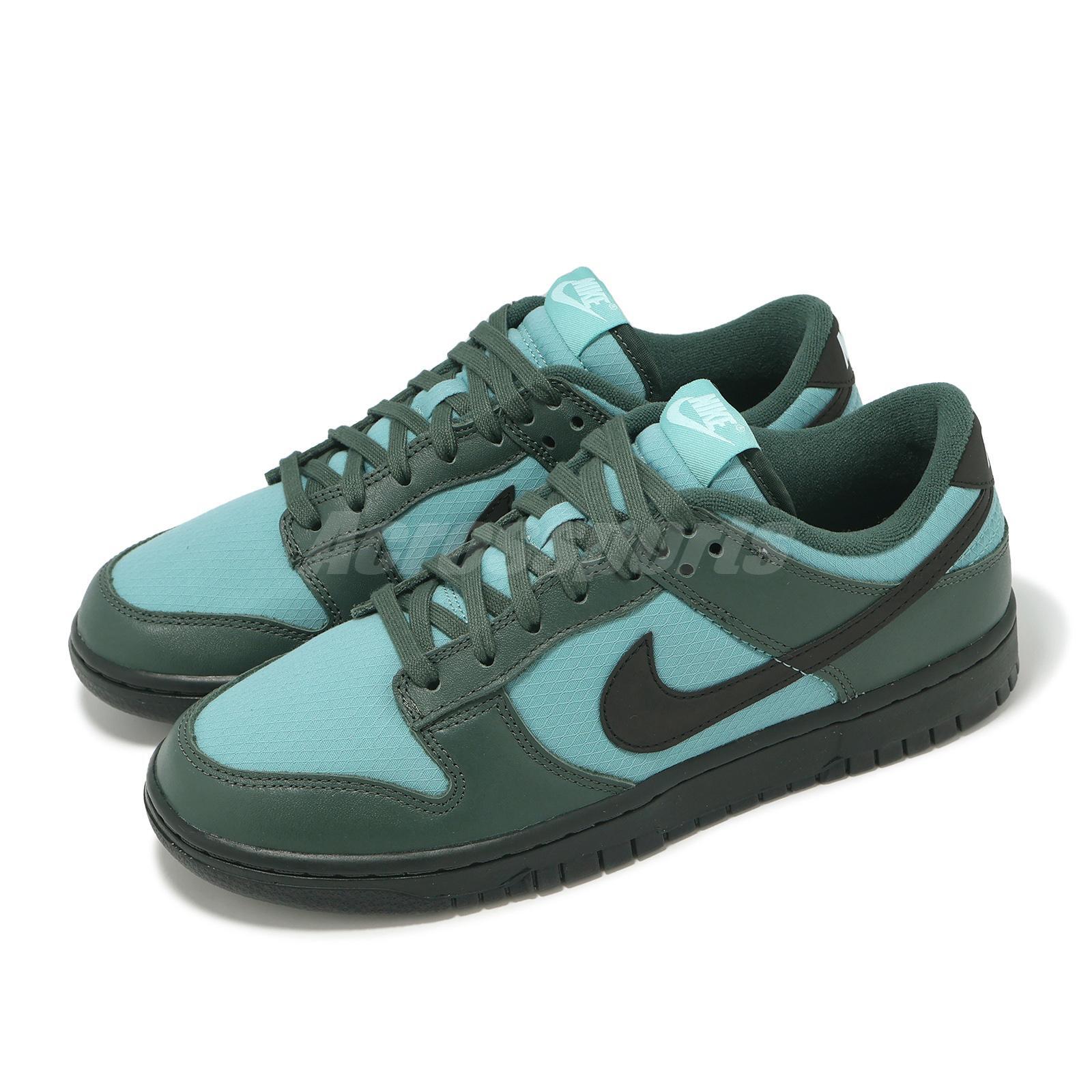 Nike Dunk Low Retro SE Vintage Green Denim Turquoise Men Casual Shoes FZ3052-300