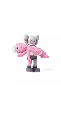 Kaws “Gone” 2019 Companion Grey BBF Pink *In Hand* 100% Authentic