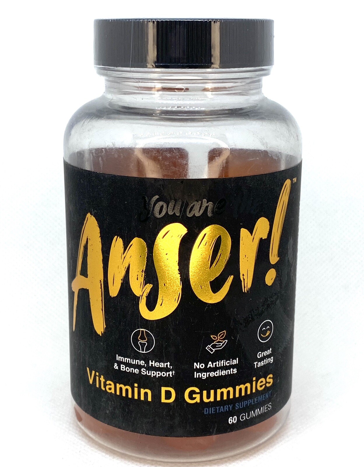 Anser Vitamin D3 Gummies Immune Support Great Tasting Healthy Heart