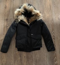 Woolrich Women’s Bomber Jacket Black Size Xs