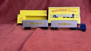 Matchbox Major Pack M-9 - Interstate Double Remorque - Échelle 1:100 - Bon état - 1960