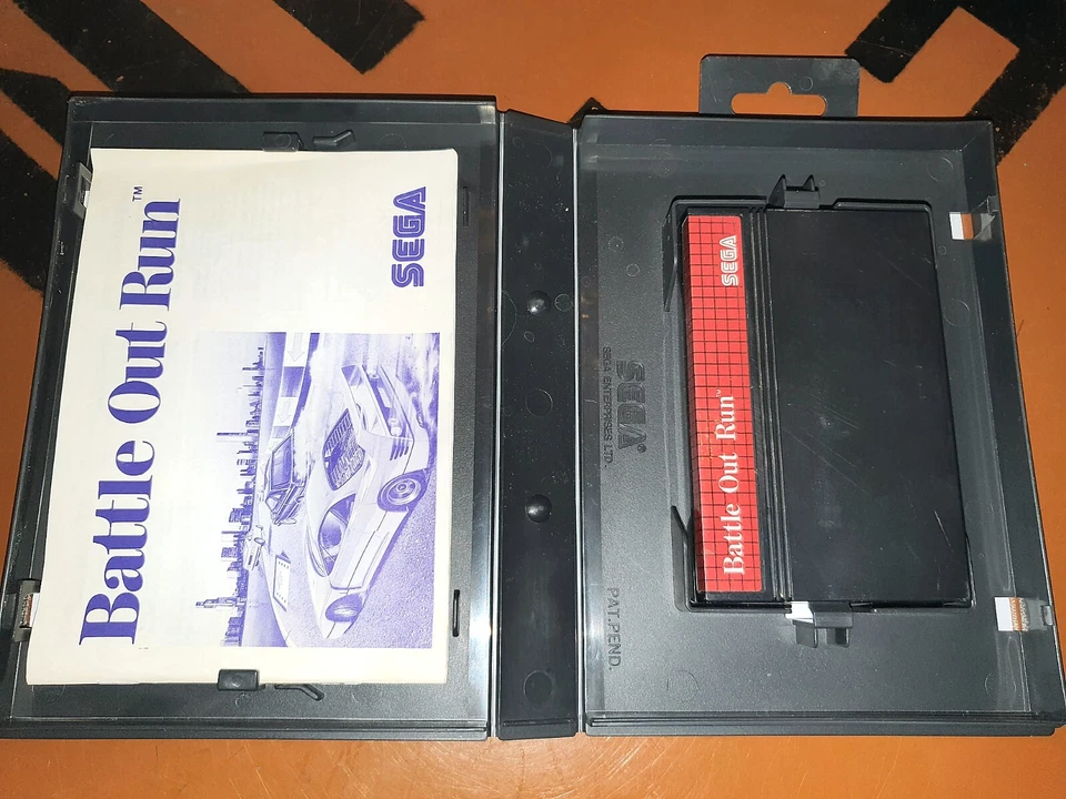 ## Sega Master System - Battle Out Run / Ms Game (Cover Copied) ## - Image 2 of 2