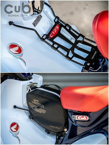 HONDA C125 SUPER CUB 2018 - 2023 GUARD LEG SHIELD + BAG CENTER FAIRING ALL NEW