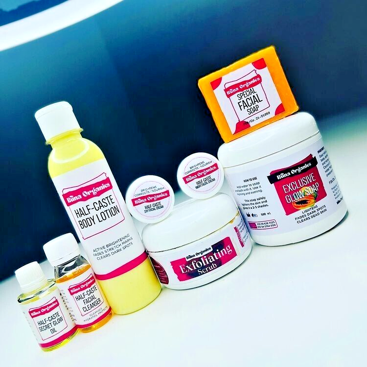 Strong Lightening Set Skin bleaching creams, Halfcaste Molato