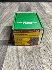 Hillman Sleeve Anchor, 1/2” x 3”,  *Box of 4* #4012A72PR2