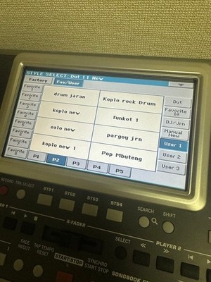 KORG PA900 Workstation Keyboards with Style Select Function