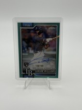 Carson Williams Chrome 2026 Aqua Refractor /199 Auto