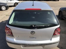 VW Polo 9N 9N1 9N3 Heckklappe mit Scheibe für 3 und 5 türer LA7W Reflexsilber
