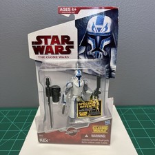 2009 Hasbro Star Wars The Clone Wars Captain Rex In Cold Weather Gear CW50 New