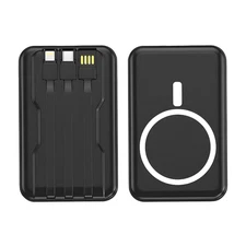 Magnetic Power Bank Portable Charger 10000Mah 15W Wireless Fast Charger Apple An