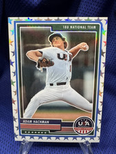 Adam Hachman - #76/99 - WHITE STARS PRIZM - 2023 Panini USA Stars & Stripes - 51