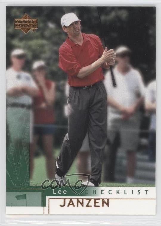 2002 Upper Deck Checklist Lee Janzen Checklist #129 0f4