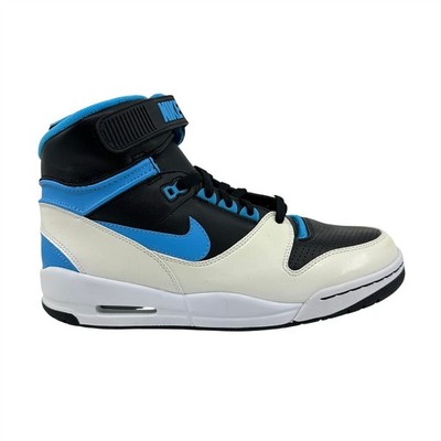 Nike Air Revolution White Vivid Blue Black Mens Athletic Sneaker