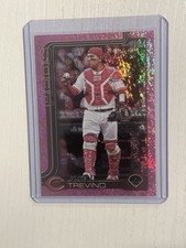 Jose Trevino 2025 Topps Update Series Pink Sandglitter #US13 Reds