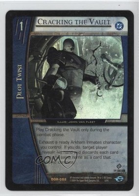 2004 VS System DC Origins 1st Edition Foil Cracking the Vault #DOR-088