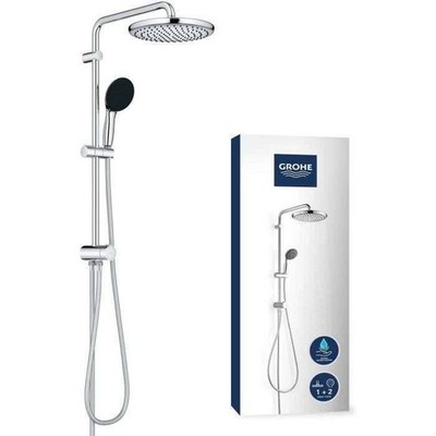 GROHE QuickFix Vitalio Start 250 Flex-Duschsystem mit Umstellhahn zur Wandmontag